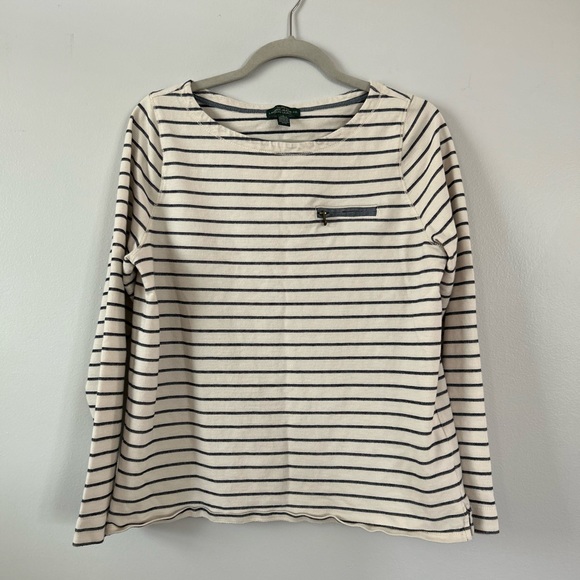 Striped Lauren Ralph Lauren Top - Picture 2 of 5